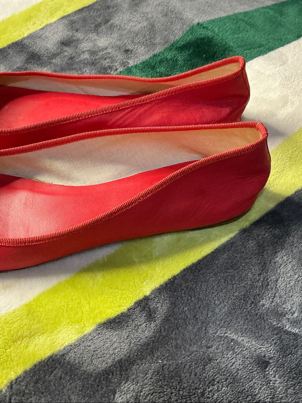 J. Crew Red Ballet Flats - Picture 13 of 14